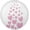 48in-table-B110, variant on 72"X 72" Floating Pink Love Hearts Elastic Fitted Edged Round Tablecloth Fade Resistant Anti-Shrink Table Cloth Washable Table Cover for Banquet Home Indoor or Outdoor