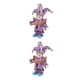thumbnail image 3 of Vogacara Payaso Arlequín Para Accesorios De Circo Con Trajes Divertidos Regalos De Porcelana De Navidad Muñeca Única Y Navideña Tipo 5 Tipo 5 2Conjunto, 3 of 6