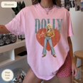 thumbnail image 4 of Retro Dolly Shirt, Dolly Memorial Tribute Shirt, Vintage Dolly Western Country Music Cowgirl Graphic T-shirt, Dolly Fan Merch, 4 of 5