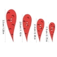 thumbnail image 3 of Shisuyan 200Pcs Wood Carrot Buttons Crafting Making Button Snowman Nose Button Crafting Button Wood Button, 3 of 8
