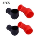 thumbnail image 4 of Lefu 4X Car Battery Insulation Covers Red Black Terminal Protection Rubber Covers, 4 of 9