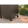 thumbnail image 6 of Suncast 77 qt. Resin Wicker Outdoor Cooler Station® Patio Cooler, Java Brown, 6 of 6
