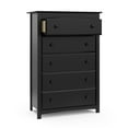 thumbnail image 6 of Storkcraft Kenton 5 Drawer Nursery Dresser, Black, 6 of 9