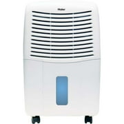Angle View: Haier 65 Pint Capacity, Electronic Control, 115 volt Dehumidifier