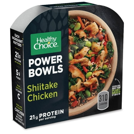 Healthy Choice Power Bowls Shiitake Chicken Frozen Meals ...