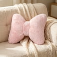 thumbnail image 6 of BZPIZ Bow Pillow Throw Pillows, Soft Bow Decorative Pillows for Bed Sofa Aesthetic Home Decor Pink, 6 of 8