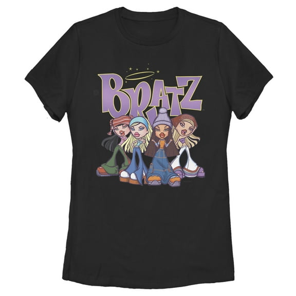 Women's Bratz Original Favorites Graphic Tee Black 2X Large