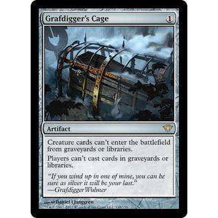 MtG Dark Ascension Rare Grafdigger's Cage #149