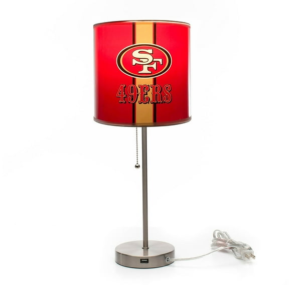 Imperial San Francisco 49ers Chrome Desk Lamp