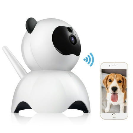 1080P Baby Monitor Pet Camera Night Vision Dog Camera Indoor Cat Camera Wireless IP Camera, Two-Way Audio, 2.4GHz, Motion Detection, Pan 350°, Tilt (Best Places To Put Security Cameras)