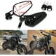 thumbnail image 2 of Espejos de manillar de motocicleta Espejos de moto para Xj6 Mt01 Mt03 Mt07 Mt09 (negro), 2 of 4