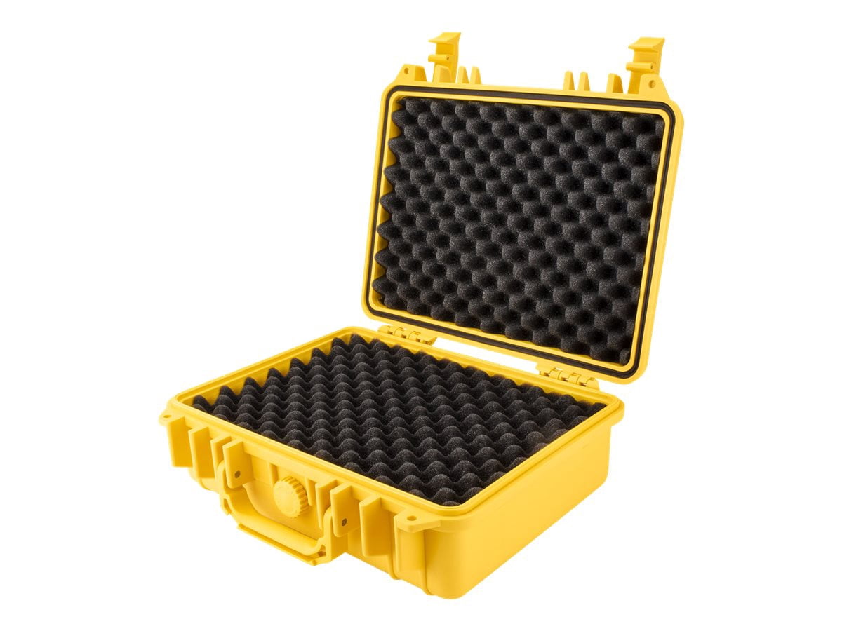 HD-200 WT Protective Hard Case w/ Foam, Yellow