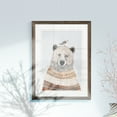 thumbnail image 3 of Wexford Home Fair Isle Bear II-Framed Print - Espresso - 16X22, 3 of 4