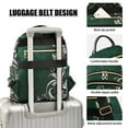 thumbnail image 4 of ALAZA Art Silver Green Womens Travel Laptop Backpack Large Daypack Ladies Shoulder Bags S, 4 of 7