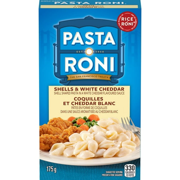 Pasta-Roni Shells & White Cheddar, 175g