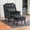 Grey, variant on Mcombo Modern Accent Club Arm Chair, Velvet Upholstered with Metal Legs 4278 (Dark Grey)