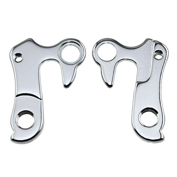 ALLOY BICYCLE REAR DERAILLEUR HANGERS BIKE DERAILLEUR HANGERS 021 SILVER. Bike part, Bicycle part, bike accessory, bicycle part
