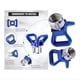thumbnail image 2 of 246215 Base Protectora de Boquilla de 7/8 Pulgadas Boquilla G7/8 Boquillas de Punta Reversibles Azules HandTite Compatibles con Pintura Sin Aire 246-215, 2 of 6