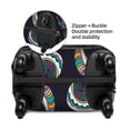 thumbnail image 4 of Haiem Mushroom Doodle Luggage Cover,Durable, Washable Suitcase Protector With Anti-Scratch Technology - Keep Your Luggage Looking New X-Large, 4 of 9