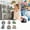 E, variant on Refrigerator Magnet Craft Kit D, Diamond Painting Magnetic Set with 6 Pack, 3.0x3.0 in PET Stickers for Home and Kitchen Refrigerator Decor