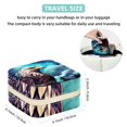 thumbnail image 5 of Starry Travel Portable Square Jewelry Box Organizer for Rings Earrings Necklaces Bracelets Girls Women, 5 of 6