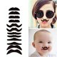 thumbnail image 5 of Juego de 12 bigotes de imitación - Adhesivo, para disfraces de Halloween y bromas para fiestas, 5 of 8