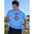 thumbnail image 2 of 4Th July Independence Day. Tie Dye Cyclone Men -Image by Shutterstock, Male x-Large, 2 of 4