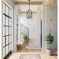 thumbnail image 2 of Vertex Collection Four-Light Matte Black Contemporary Foyer Light, 2 of 20