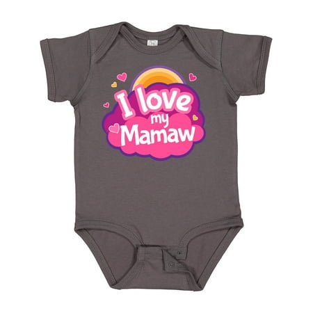 

Inktastic I Love My Mamaw Grandchild Gift Baby Girl Bodysuit