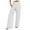 White, variant on Women Linen Palazzo Pants Summer Boho Wide Leg High Waist Casual Lounge Pant Trousers with Pocket