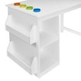 thumbnail image 4 of RiverRidge Kids Playroom Art Activity Table with 2 Cubbies, 2 Bookracks, and 2 Gray Bins, 4 of 10