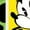 WHITE, variant on - Mickey Colorblock Grid - Juniors Cropped Cotton Blend T-Shirt