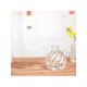 thumbnail image 3 of 1pc Transparent Creative Mini Vase With Spiral Pattern, Simple Desktop Hydroponic Flower Pot For Daily Use, 3 of 5