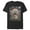 Black, variant on Men's Star Wars: The Mandalorian The Child Starry Night  Graphic Tee Black Medium