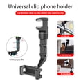 thumbnail image 2 of Mobile Phone Overhead Holder Desktop Mount Stand Non-Slip Countertop Clip Extendable Selfie Hand Free Bracket Organizer Black, 2 of 5