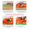 thumbnail image 4 of Phezer Semi-Automatic Electric Box Strapping Machine for PP PET Straps Battery Powered for Cartons, Bricks and Pallet, Electric Banding Tensioner Tool Kit 3200N Adjustable (2 Batteries), 4 of 6