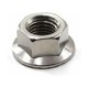 thumbnail image 3 of Tuercas de seguridad con brida hexagonal M6 de acero inoxidable 304 (paquete de 50), 3 of 5