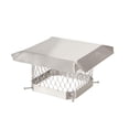 thumbnail image 1 of Tapa de chimenea HY-C Shelter 9x9 de acero inoxidable, 1 of 6