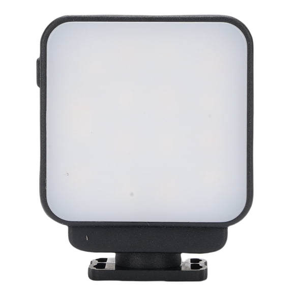 Magnetic Fill Light for P3, Action 5Pro/4/3, Insta X4, LED Auxiliary Light with 1/4 Inch Screw Hole and Cold Shoe Mount, Vlog Light Attachment