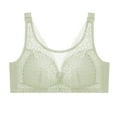 thumbnail image 2 of Ahuyic Summer Womens Bras,Plus Size Bras for Women,Women Fashion Sexy Lace Solid Underwear Pajamas Embroidered Ladies Steel Rings Intimates Set, 2 of 2