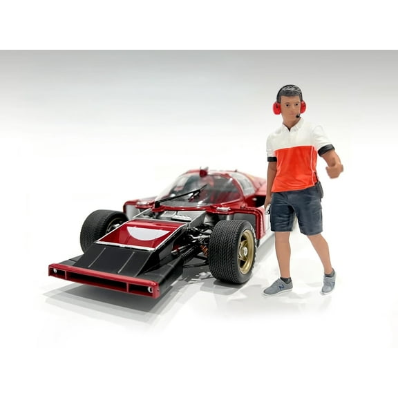 "Race Crew" Figure #2 for 1/24 scale models by American Diorama