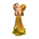 thumbnail image 2 of Estatua de hada de las flores, figura decorativa, artesanía artística, adorno de escritorio, figura de niña Amarillo, 2 of 7