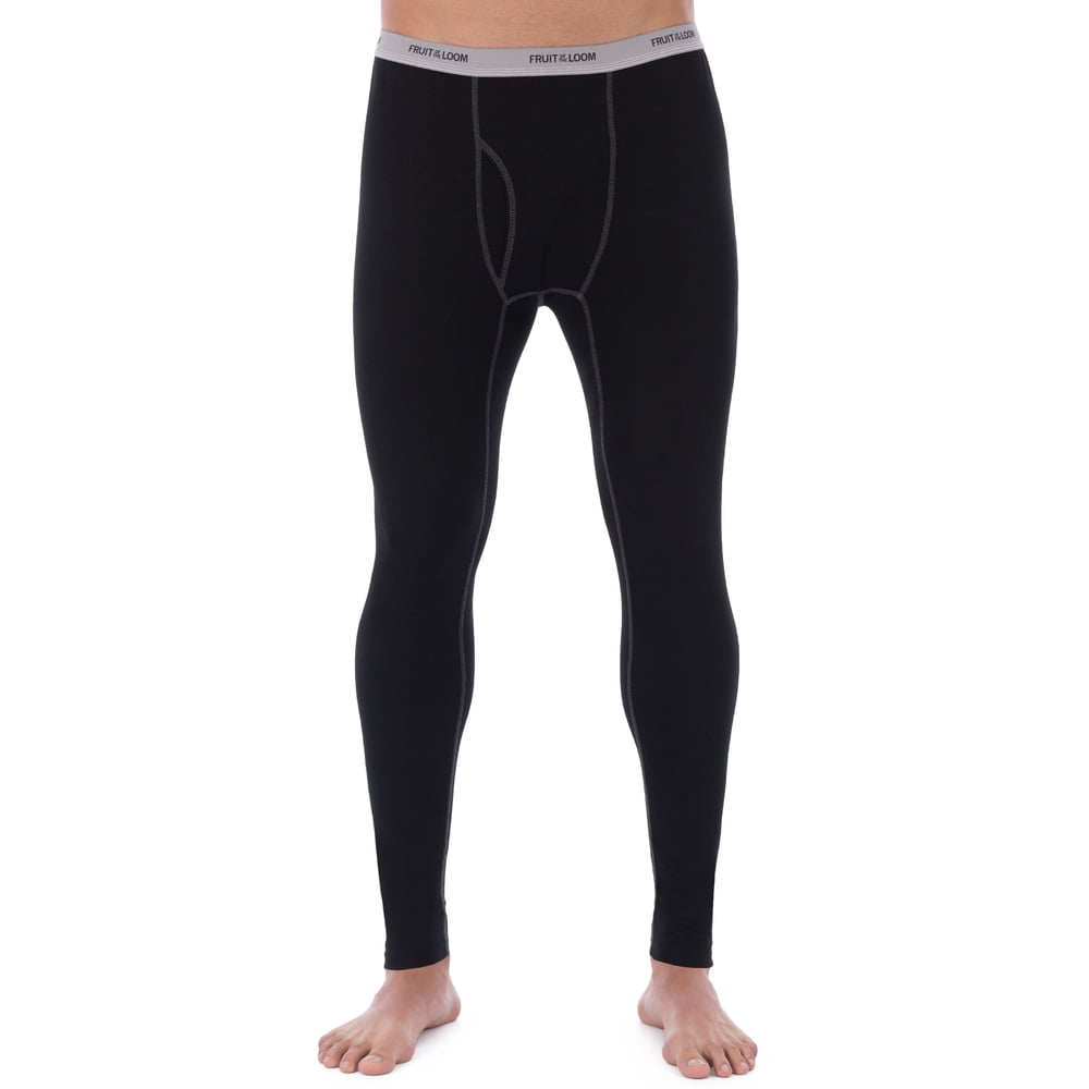 mens fruit of the loom thermal pants