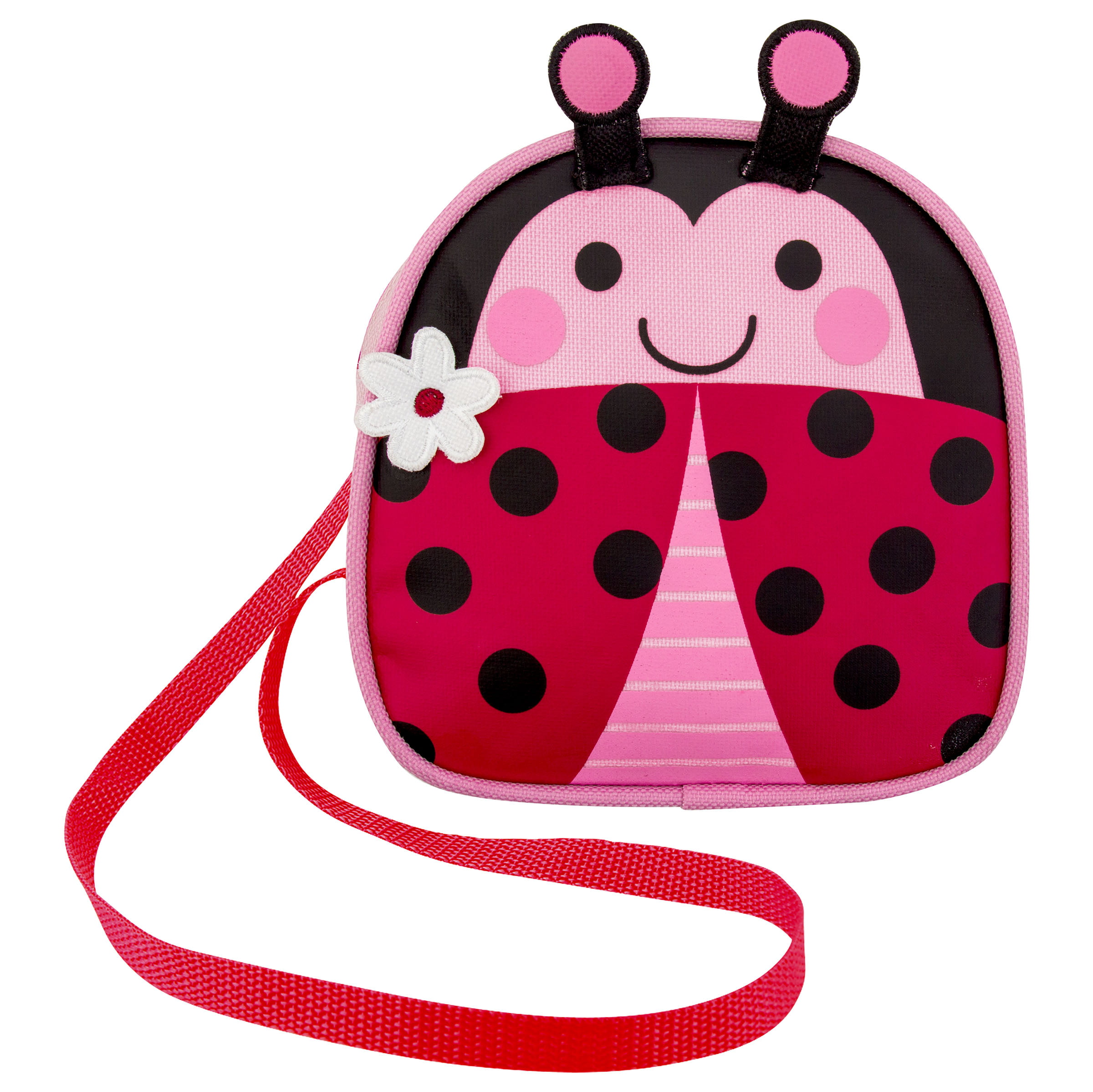 Stephen Joseph Girls Quilted Ladybug Purse and Wallet for Kids 