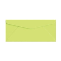 Ultra Lime Bright Color #10 Envelopes - Great for Mailing Letters, Business Memos, Invitations, Invoices, Bills | 4 1/8" x 9 1/2" | 100 Envelopes