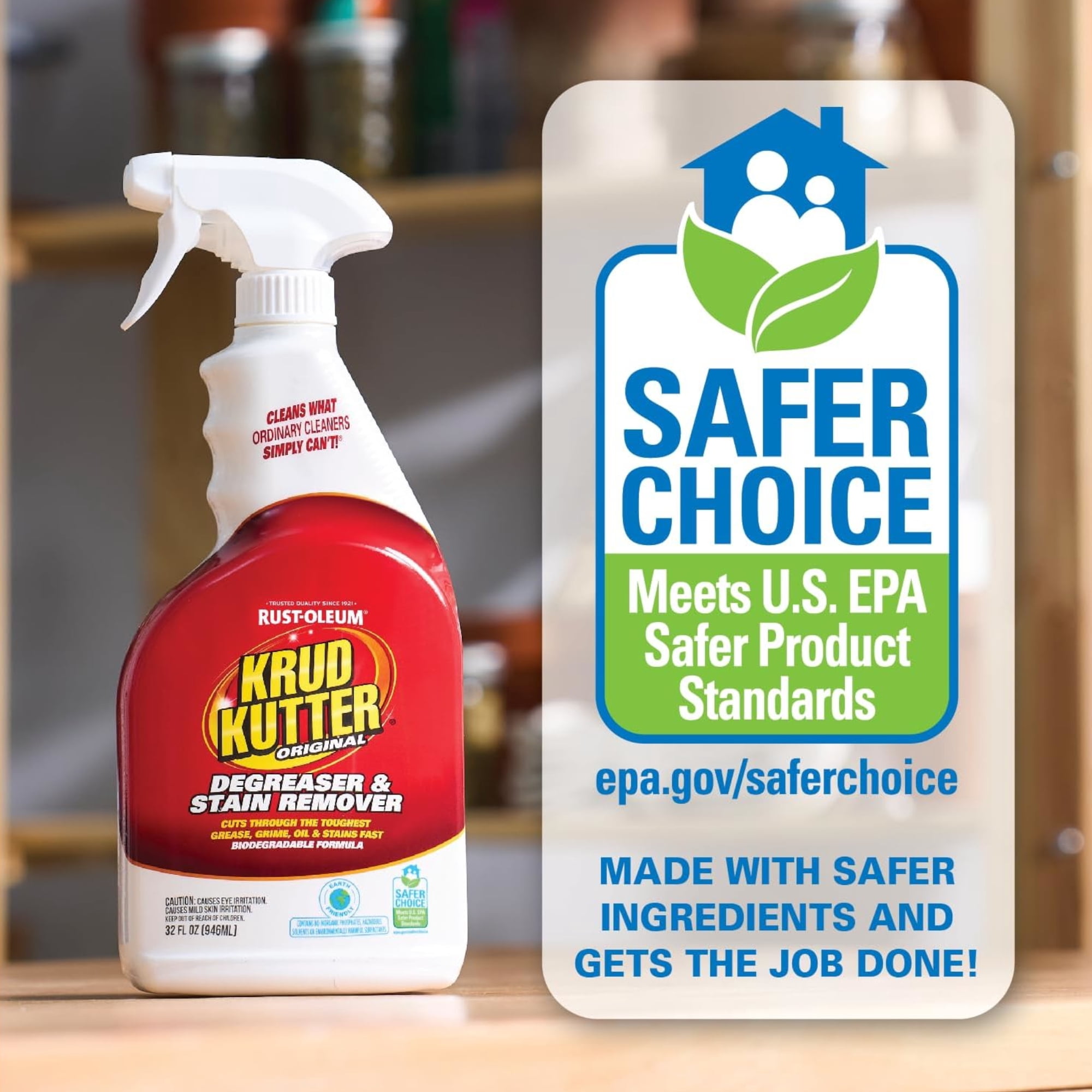 Rust-Oleum Krud Kutter No Scent Cleaner and Degreaser 32 fl oz Liquid