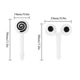 thumbnail image 3 of 10pcs/set Mini Eye Cartoon Expression Fruit Fork Plastic Fruit Mini Eye Food Toothpick For Children, 3 of 9