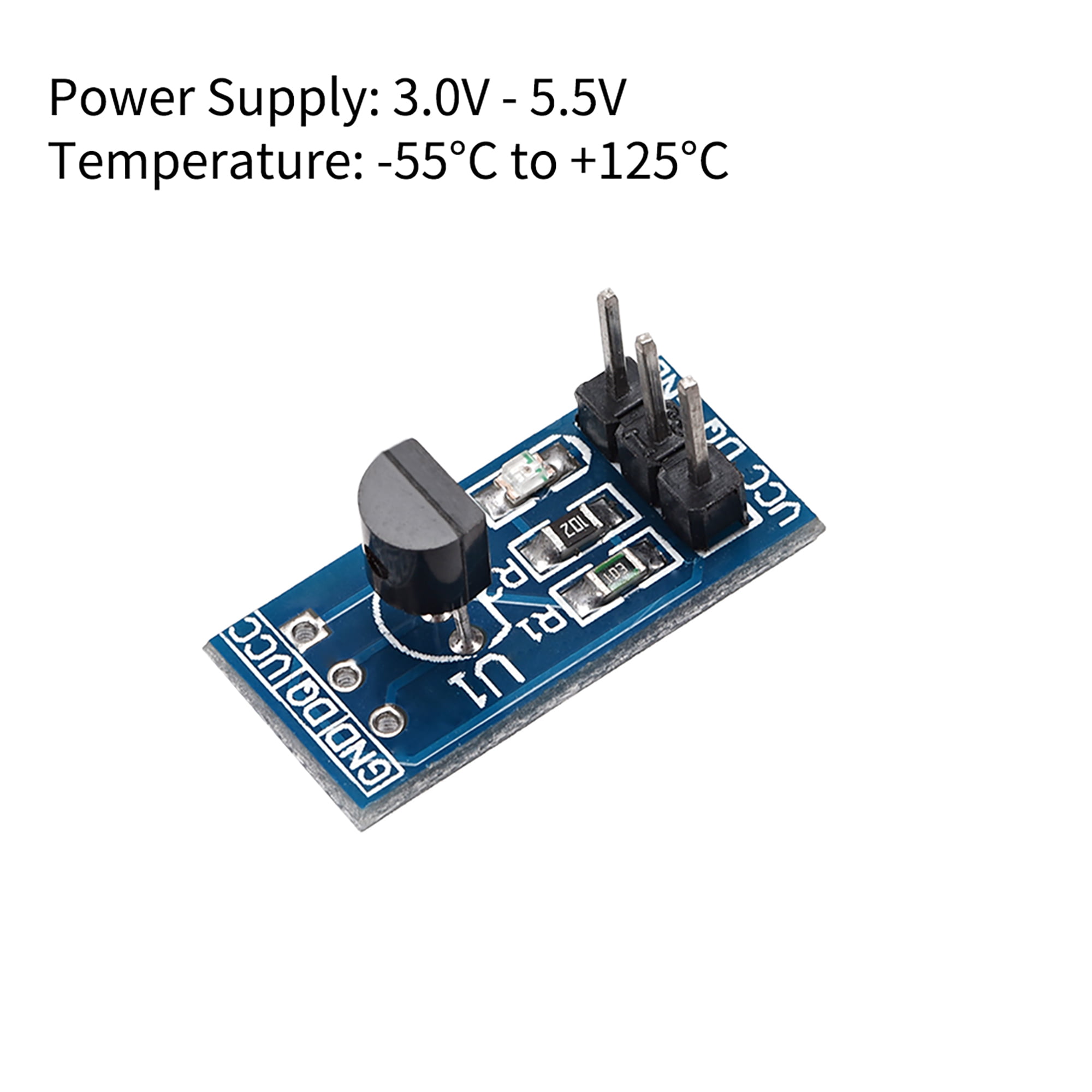 10PCS DS18B20 Temperature Sensor Temperature Measurement Module For Arduino 