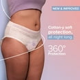 thumbnail image 2 of Nua Overnight Period Panties for Women | 360 degree coverage | For Heavy Flow - XL+ | Unscented | 5 Disposable Period Panties | Upto 0% Leakage, 2 of 8