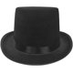 thumbnail image 1 of Sombrero de fieltro negro, 1 of 3